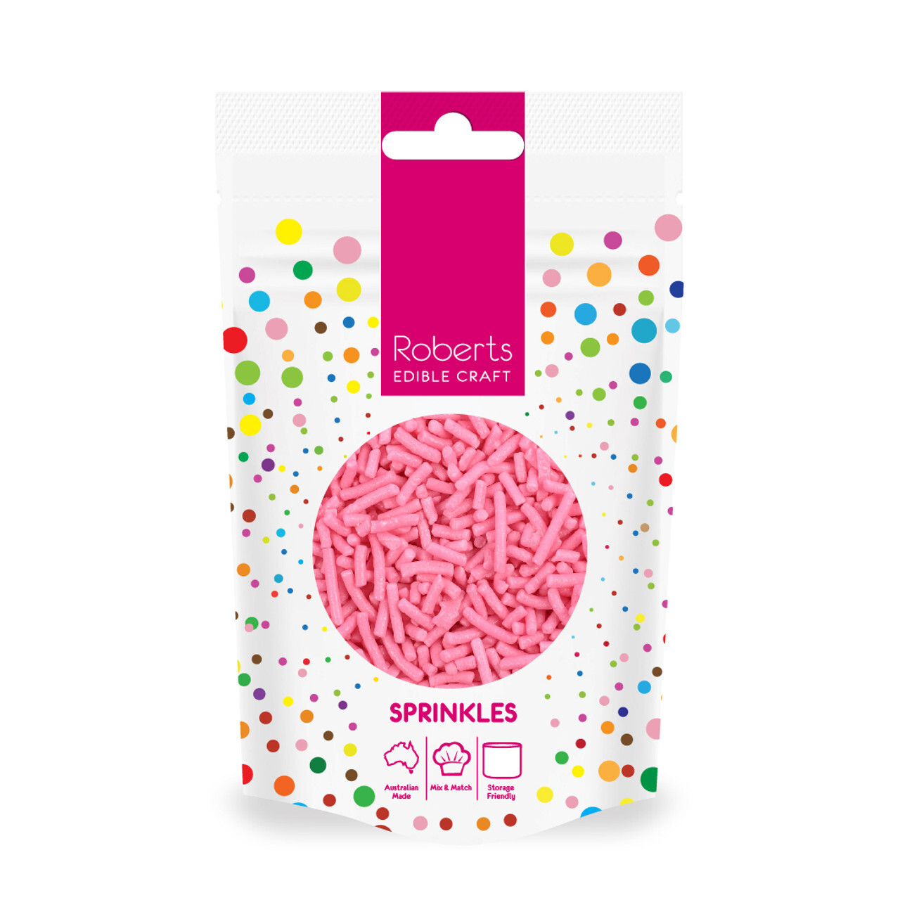 Baby Pink Sprinkles 50g