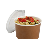 Multi-Food Pot & PP Lid Combo-Pak  550ml - 50/Sleeve