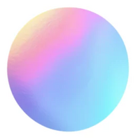 10 inch Rainbow MDF Cake Board Round - each