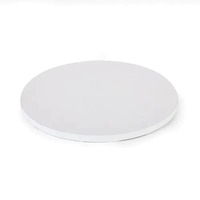 10 Inch White Drum Cake Board