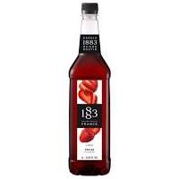 1883 Syrups 1 Lt Bottles [flavour: strawberry] PET Bottle