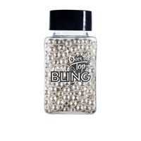 4 mm Silver Sugar Balls 70g
