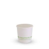 4oz White Future Friendly Coffee Cups - 50 Sleeve