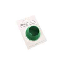 Green Foil Patty Pan  #550 Medium Size- 50 pack