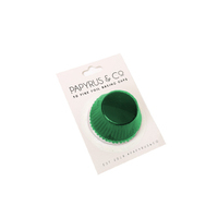 Green Foil Patty Pans  #550 Medium Size- 50 pack