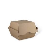 Cardboard Brown Burger Box Standard -Sleeve of 50 (5)