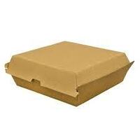 Dinner Box Cardboard Brown - 25/Sleeve