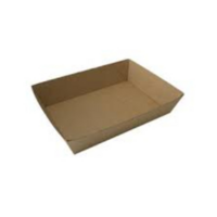 Food Tray Brown #3 - 180x134x45mm