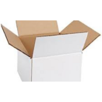 Small Mailing Box Plain White -25/Sleeve 