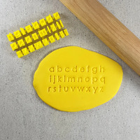 Modern Letter Stamps Lowercase - 7mm tall 