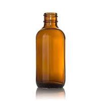 100 ml Amber Pharm Round Glass Bottle with 24mm Neck 