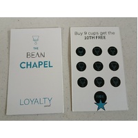 Custom Printing Business Cards/ Single Side /250 Qty