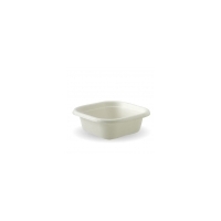 280ml Sugarcane Square Container - 50/Sleeve