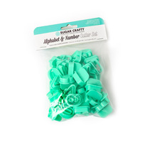 Alphabet and Number Cutter Set - 40 Pieces 