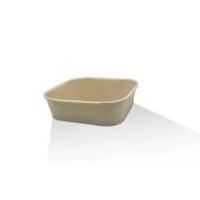 Bamboo Rectangle Paper Container 500ml - 50 per sleeve