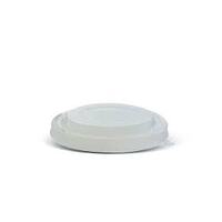 Bamboo round salad bowl PP LID - 1300ml - 50 per sleeve
