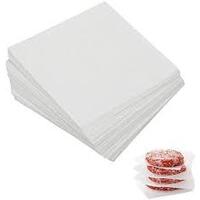 Waxed Square Burger Paper 140mm - 2500 sleeve