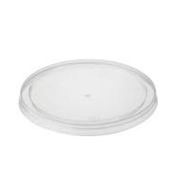 Round Clear T/Away Lid to suit sauce cups - CTN