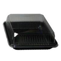 Square Slab Cake Container -  50/Sleeve