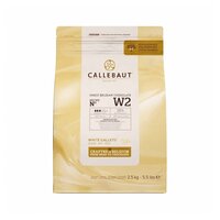 Callebaut Chocolate White W2  - 2.5Kg Bag