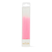 Ombre Candles Pink- 12/Packet