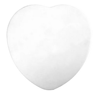 Heart Cake Board - compressed 3 mm - each