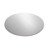 6 inch Silver Compressed Cake Board Round - each