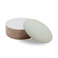 4 Inch Silver Cardboard Cake Board Round -Each