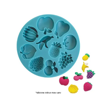 Fruits Silicone Mould - 10 Fruits