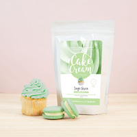 Cake Cream Sage Green 400g