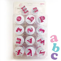 Large lowercase alphabet cutters
