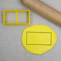 Rectangle Cutter 9 x 4.5 cm - each