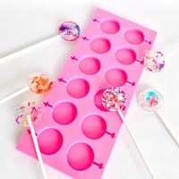 Small Lollipop Silicone Mould