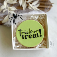 Trick or Treat Debosser Stamp