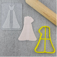 Wedding Dress Cutter and Debosser Set