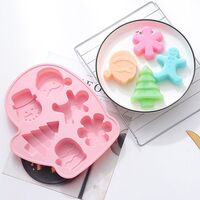 Christmas Silicone Mould 6 Cavity