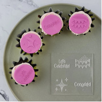 Celebrate Mini Debosser Stamp