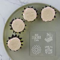 Teacher Mini Debosser Stamp