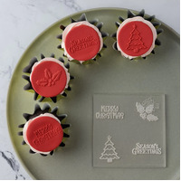 Christmas Mini Debosser Stamp