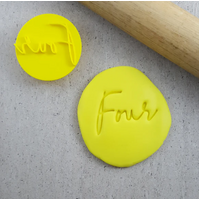 Four Cookie Embosser Stamp