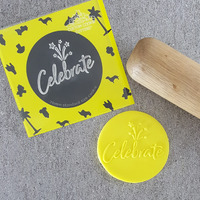 Celebrate Cookie Debosser Stamp