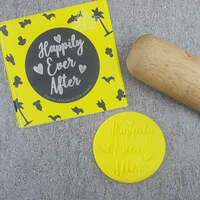 Happily Ever After Cookie Debosser Stamp