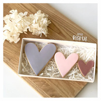 Heart Cutter Triple Set (Little Biskut)