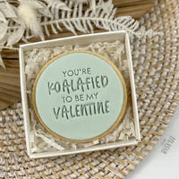 You're Koalafied To Be My Valentine Embosser Stamp