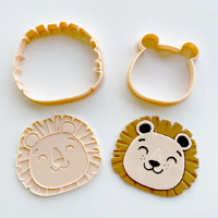 Lion and Bear Cutter and Embosser Set *Discontinued Line, 35% off*