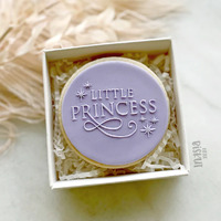 Little Princess Cookie Debosser Stamp