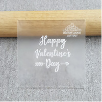 Happy Valentine's Day Debosser Stamp