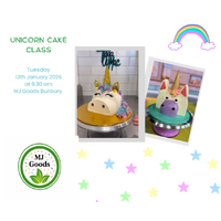 Unicorn Cake Decorating Class