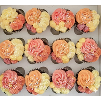 Sunset Swirl Cupcake  Decorating Class