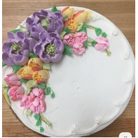  Floral Petal by Petal /Russian Flower Cake Decorating Class 